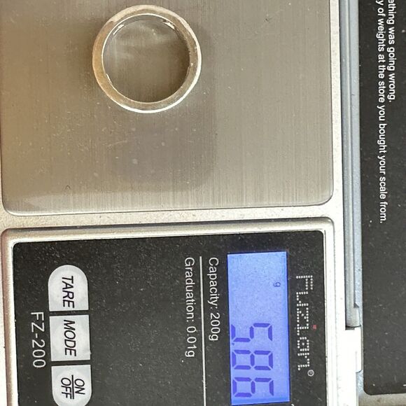 Tiffany & Co. Sterling Silver 1837 Collection Cut Out Stencil Ring Size 4.75 - Picture 9 of 9